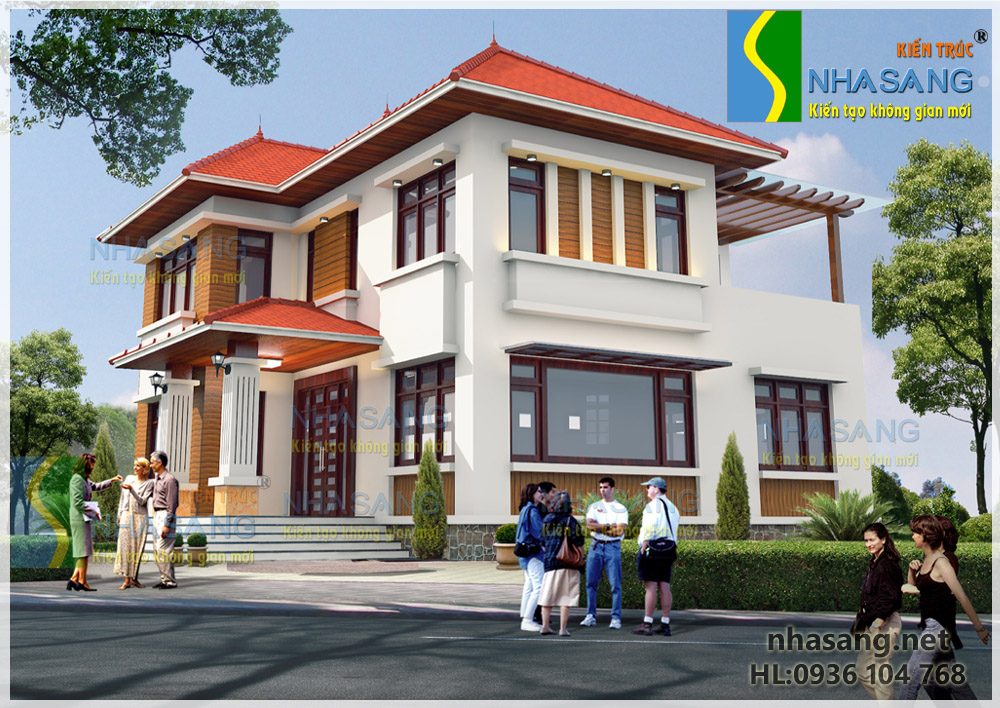 mẫu thiết kế nhà phố đẹp 2-3 tầng